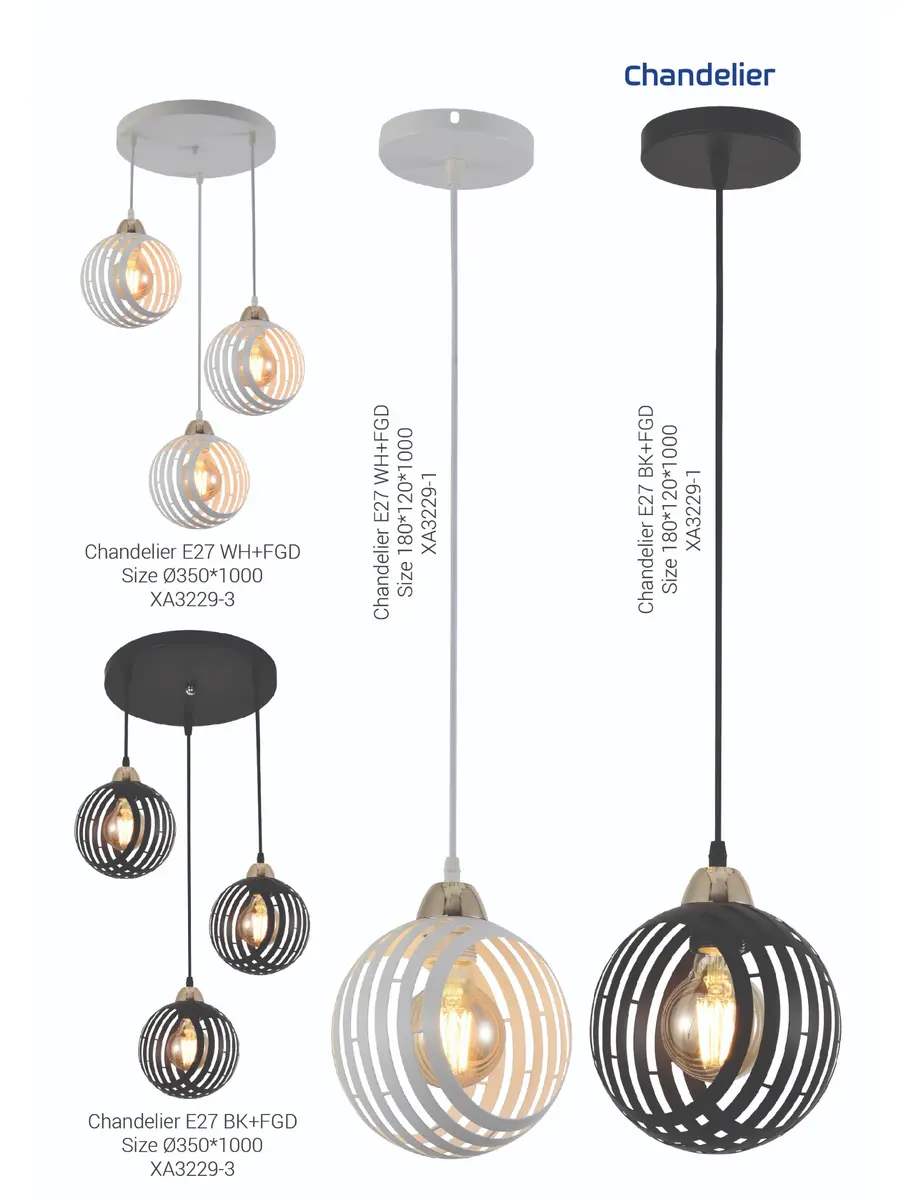 Dining chandelier catalogue page 9