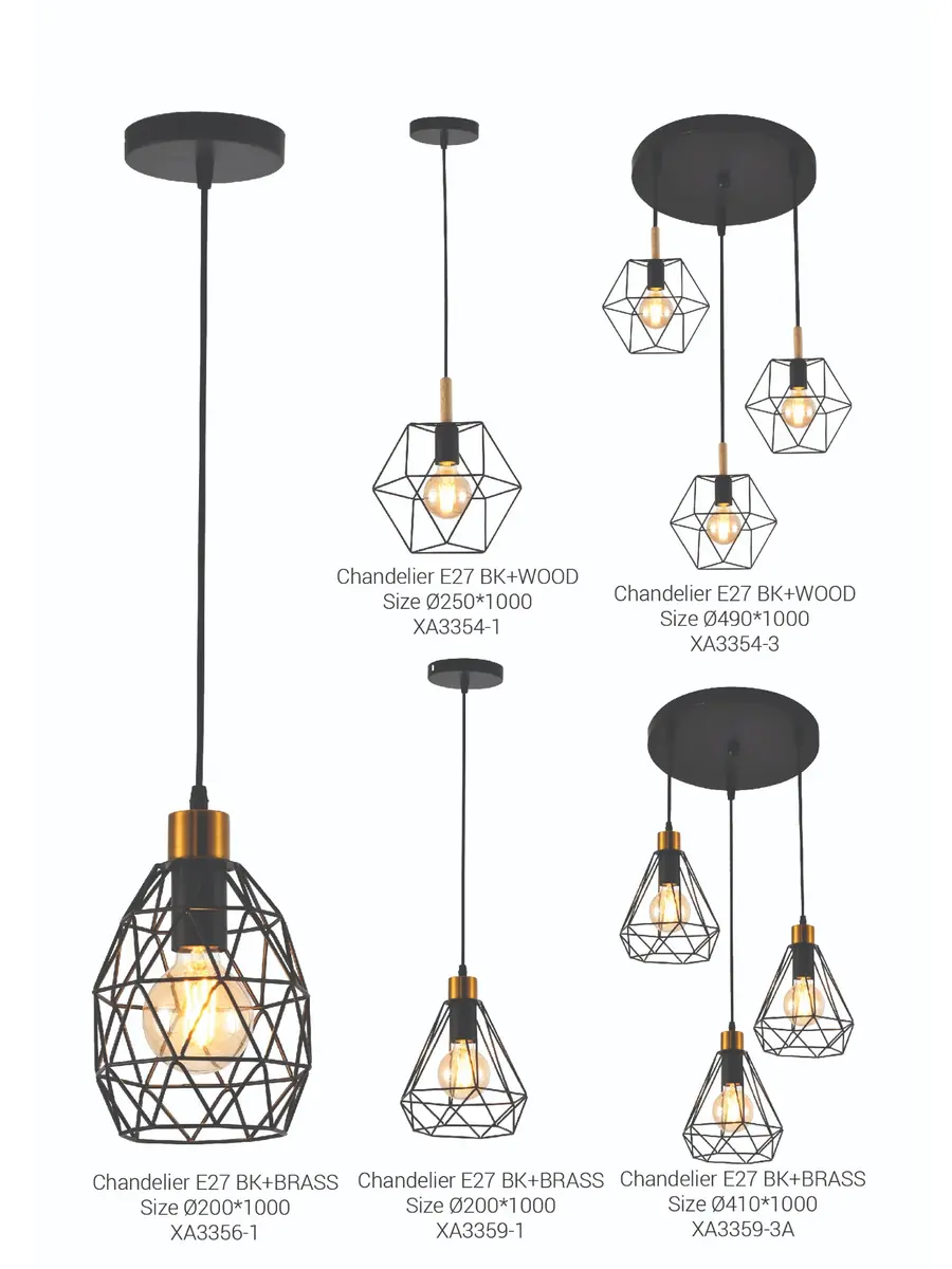 Dining chandelier catalogue page 15