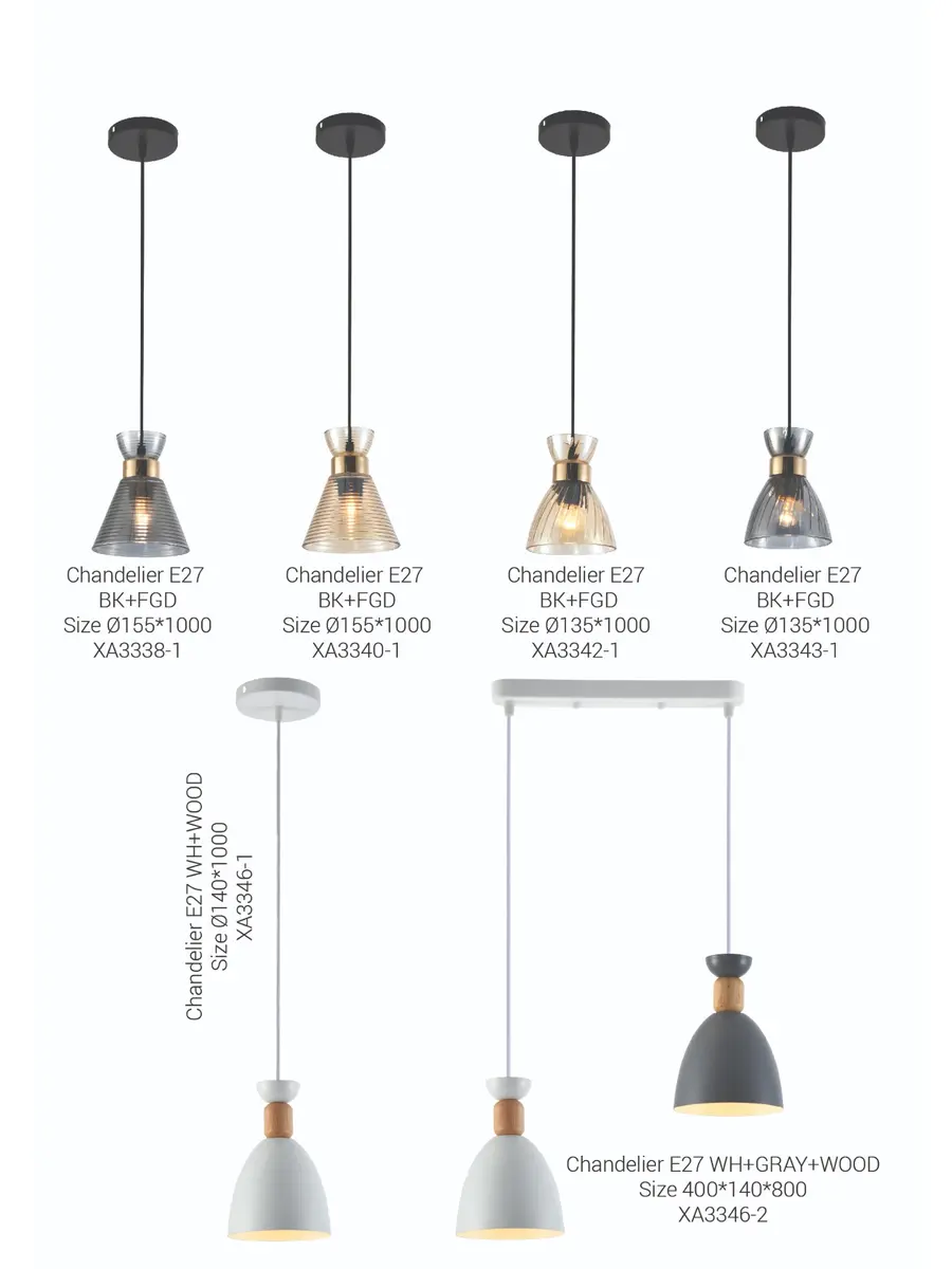 Dining chandelier catalogue page 16
