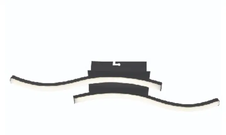 DK6599-2 linear LED ceiling light