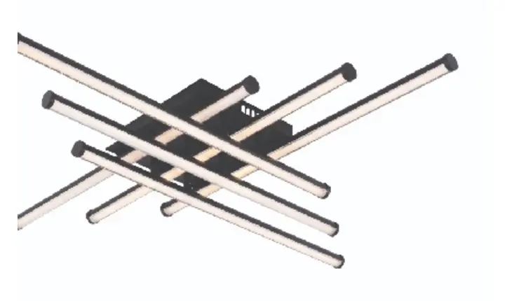 DK6820B-6 linear LED ceiling light