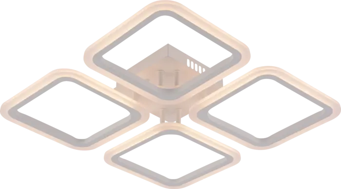 Acrylic LED chandelier model LI9825B