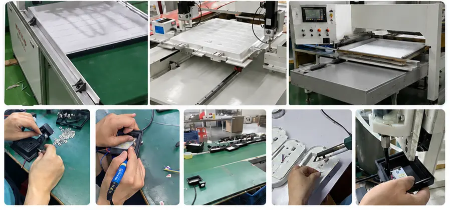 Commercial LED lighting assembly and inspection processes