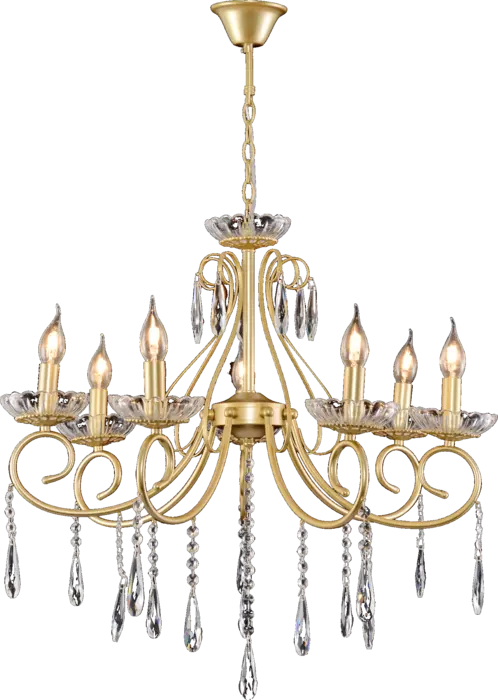 Crystal chandelier model XE4210A without background