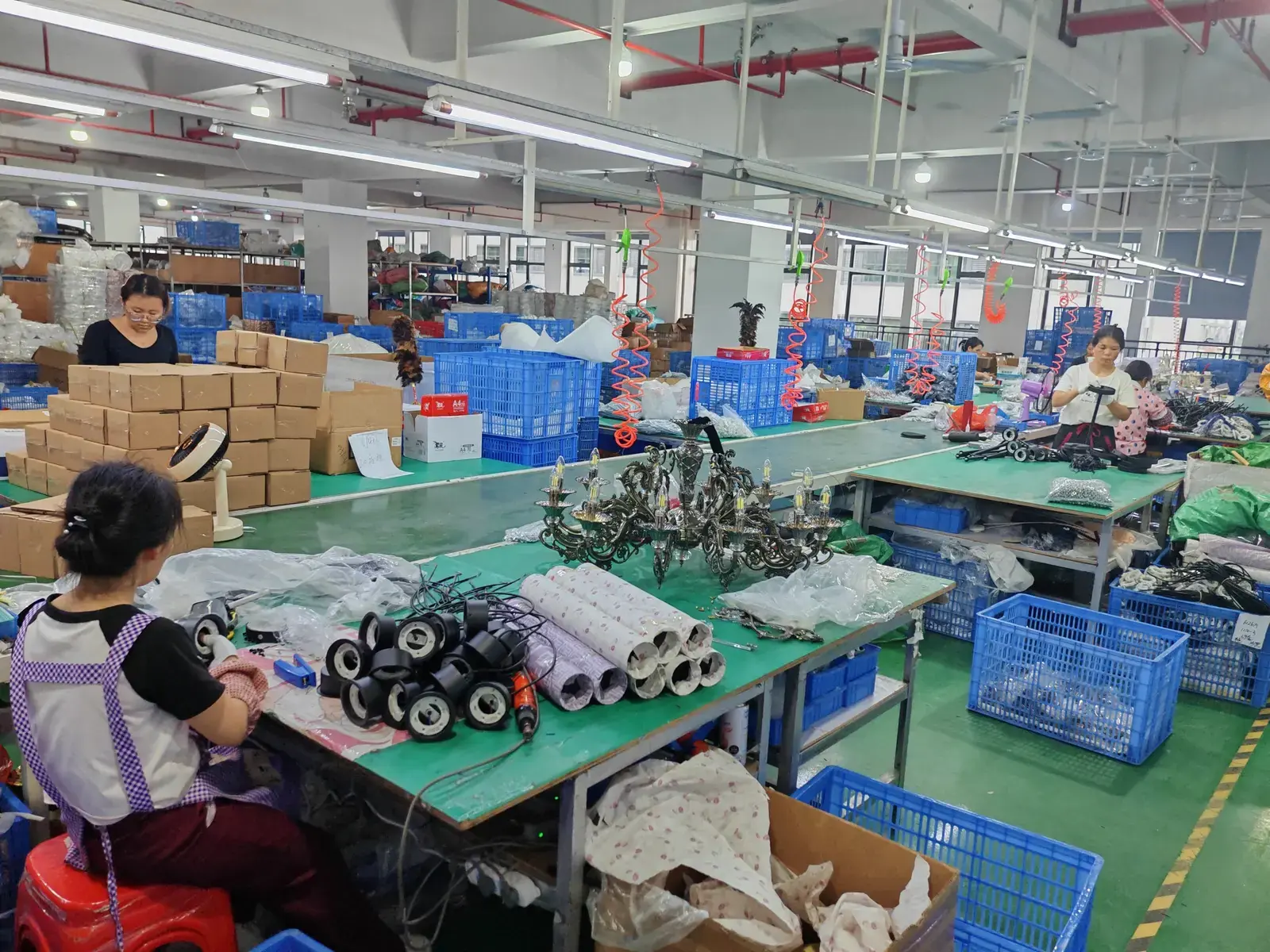 GX53 and decorative lighting component preparation