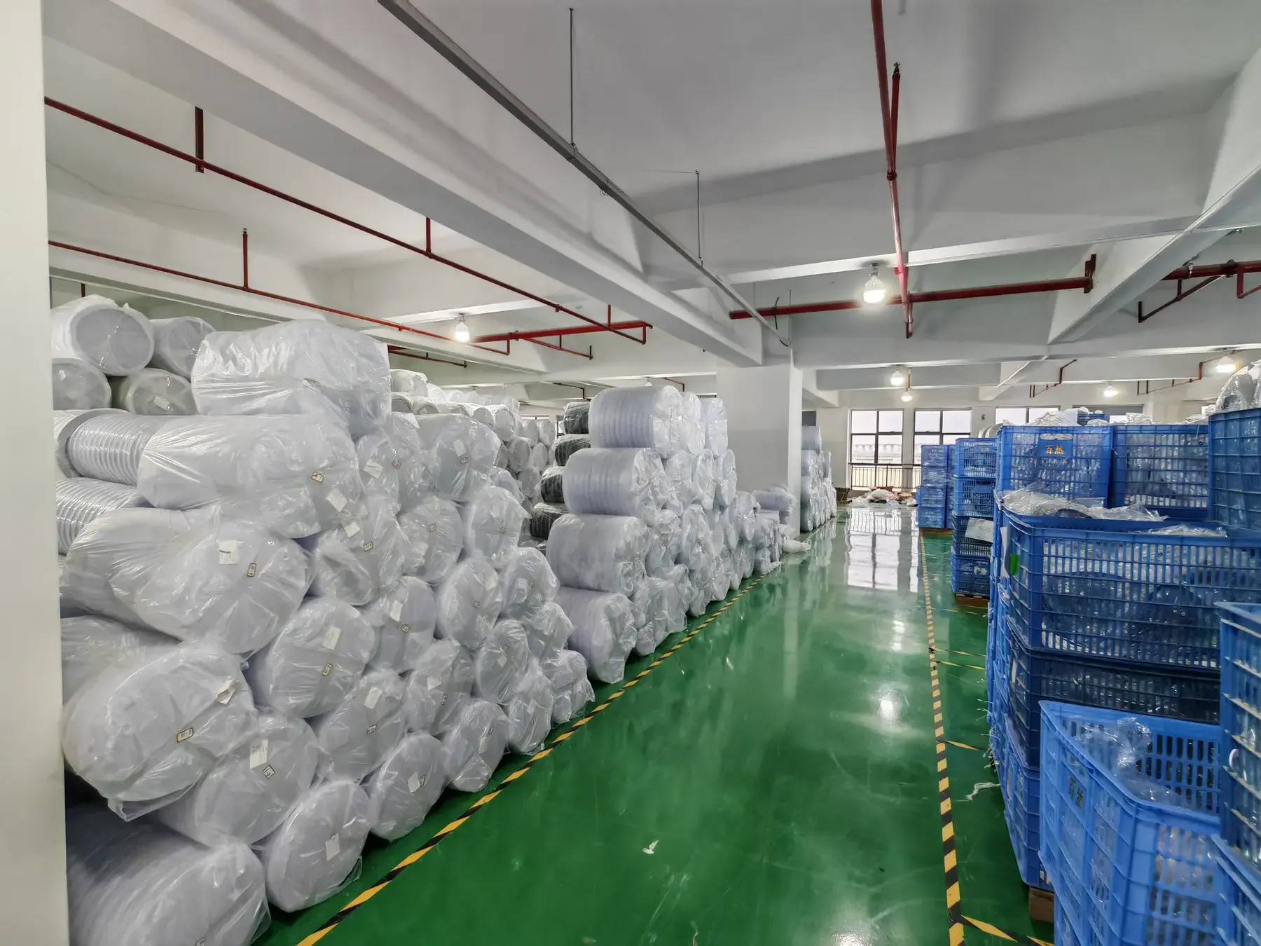Organised raw material warehouse area 3