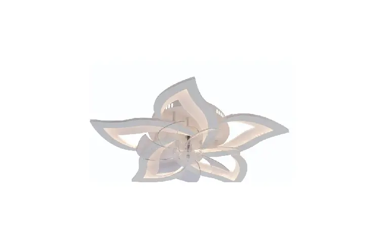 LI9502-5 LED chandelier fan