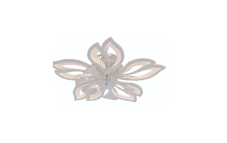 LI9508-5 LED chandelier fan