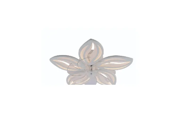LI9529-5 LED chandelier fan