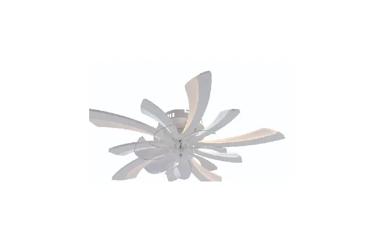 LI9532-5 LED chandelier fan