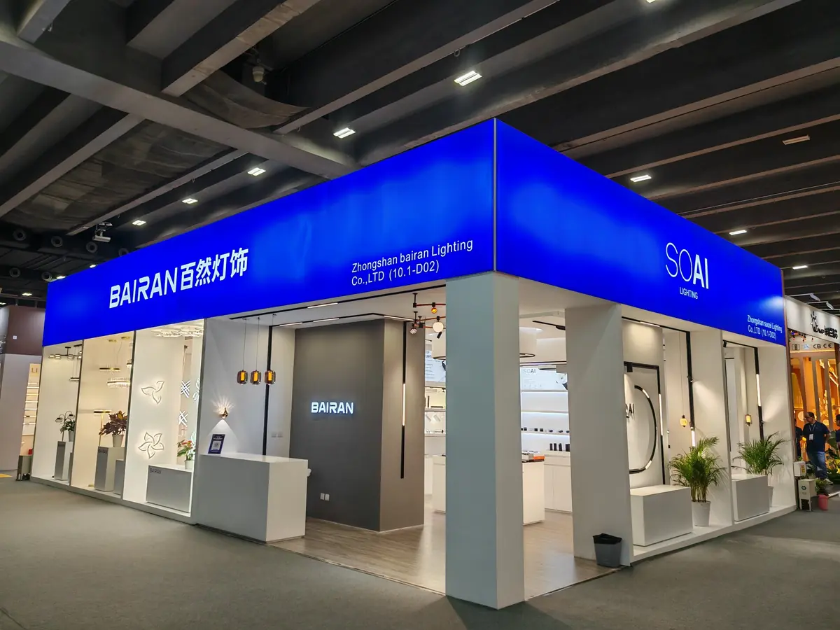 SOAI and BAIRAN international exhibition booth
