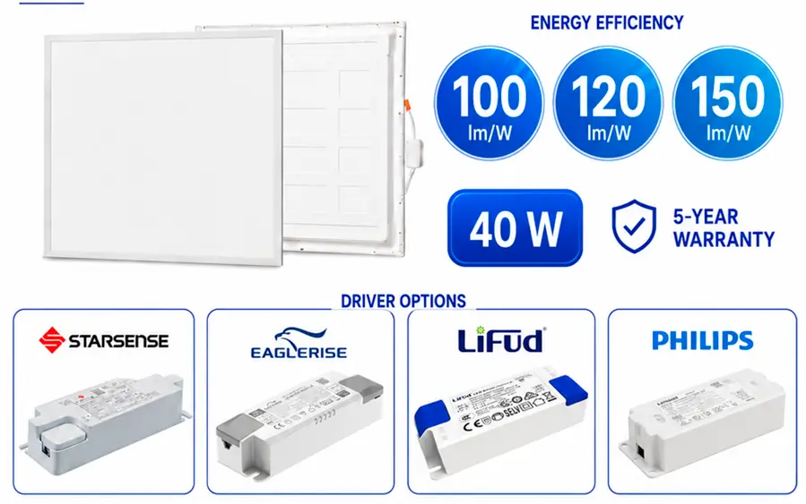 LED panel driver options