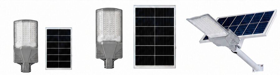 LED solar street light