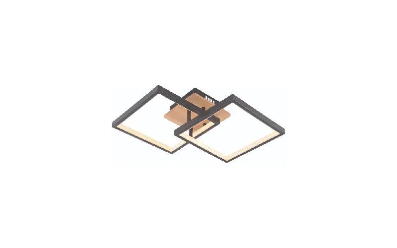 DK6589-2 wooden LED chandelier