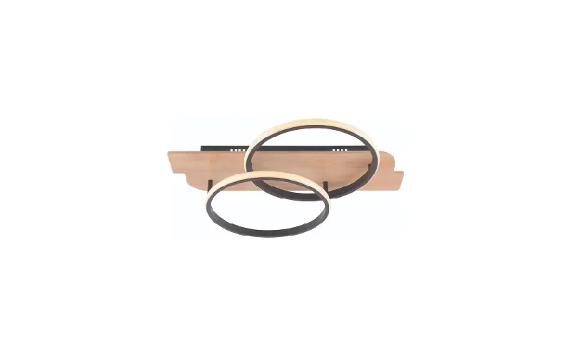 DK6593-2 wooden LED chandelier